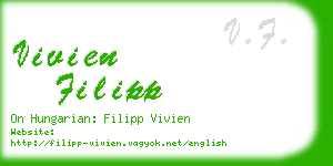 vivien filipp business card